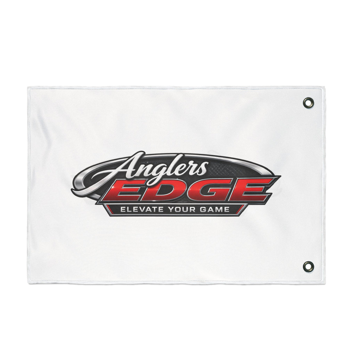 Anglers Edge Double-Sided Flag – Elevate Your Game Fishing Banner
