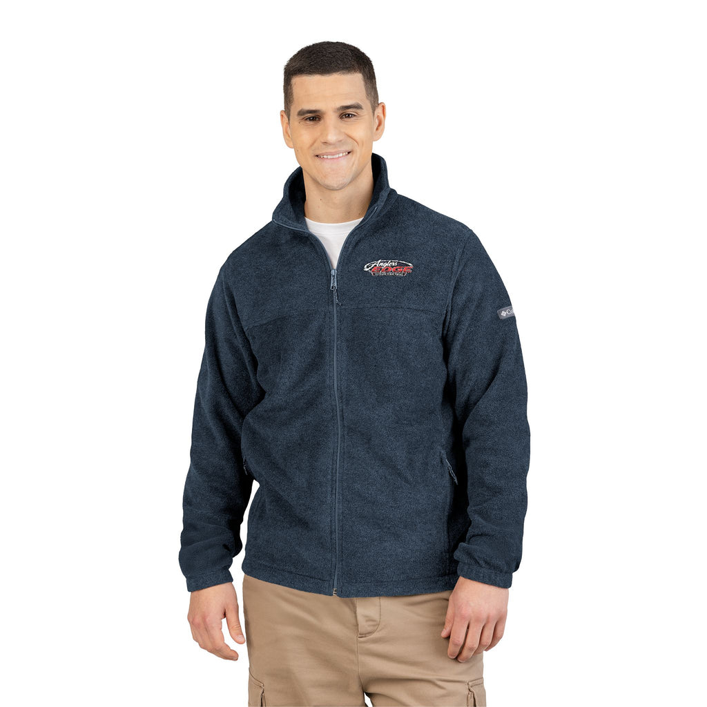 Anglers Edge Embroidered Columbia Fleece Jacket