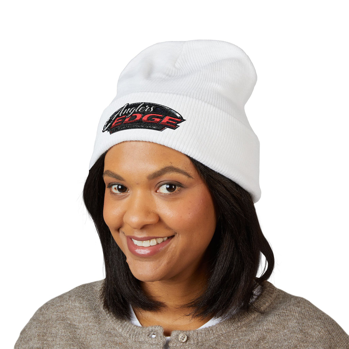 Anglers Edge Logo Embroidered Beanie