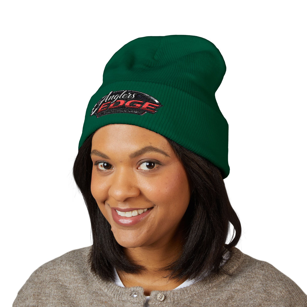 Anglers Edge Logo Embroidered Beanie