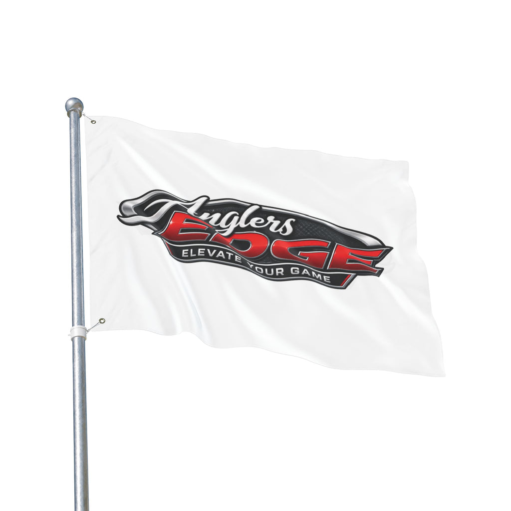 Anglers Edge Double-Sided Flag – Elevate Your Game Fishing Banner