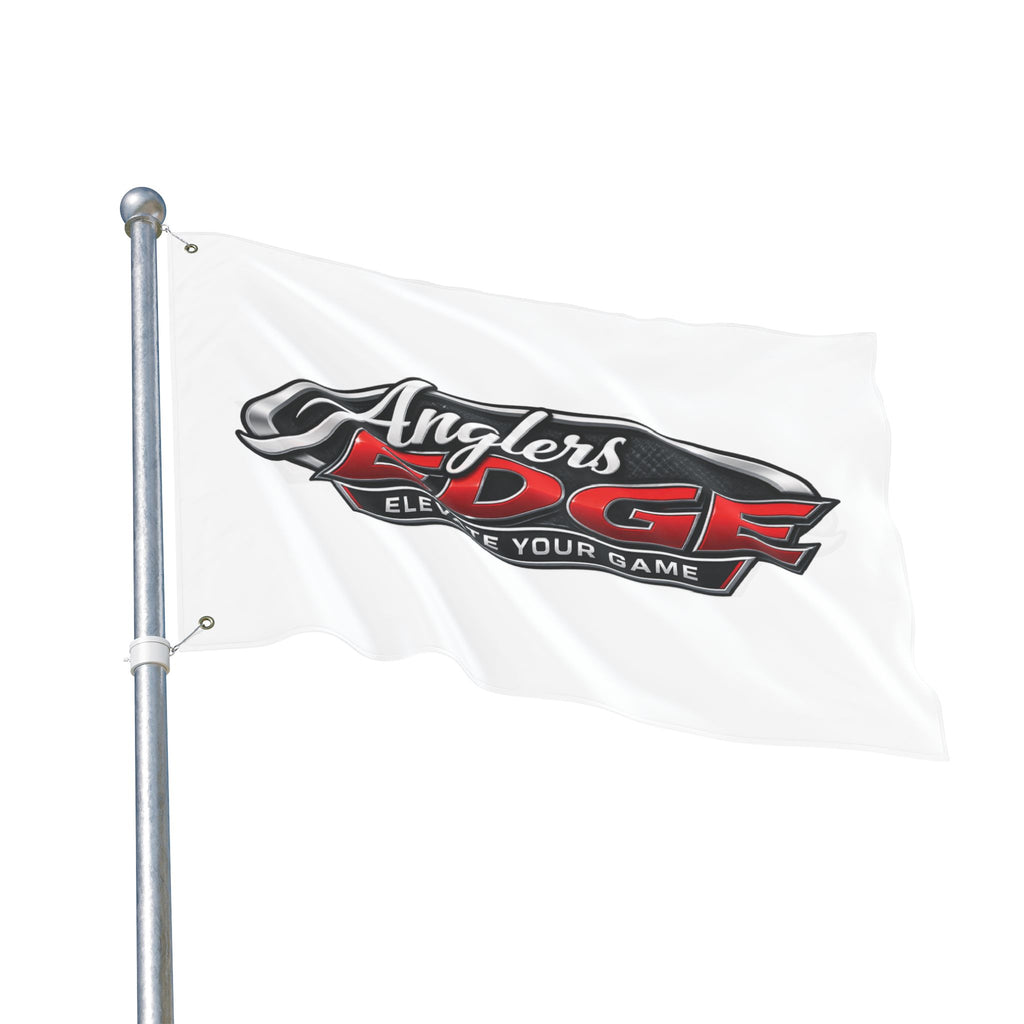 Anglers Edge Double-Sided Flag – Elevate Your Game Fishing Banner
