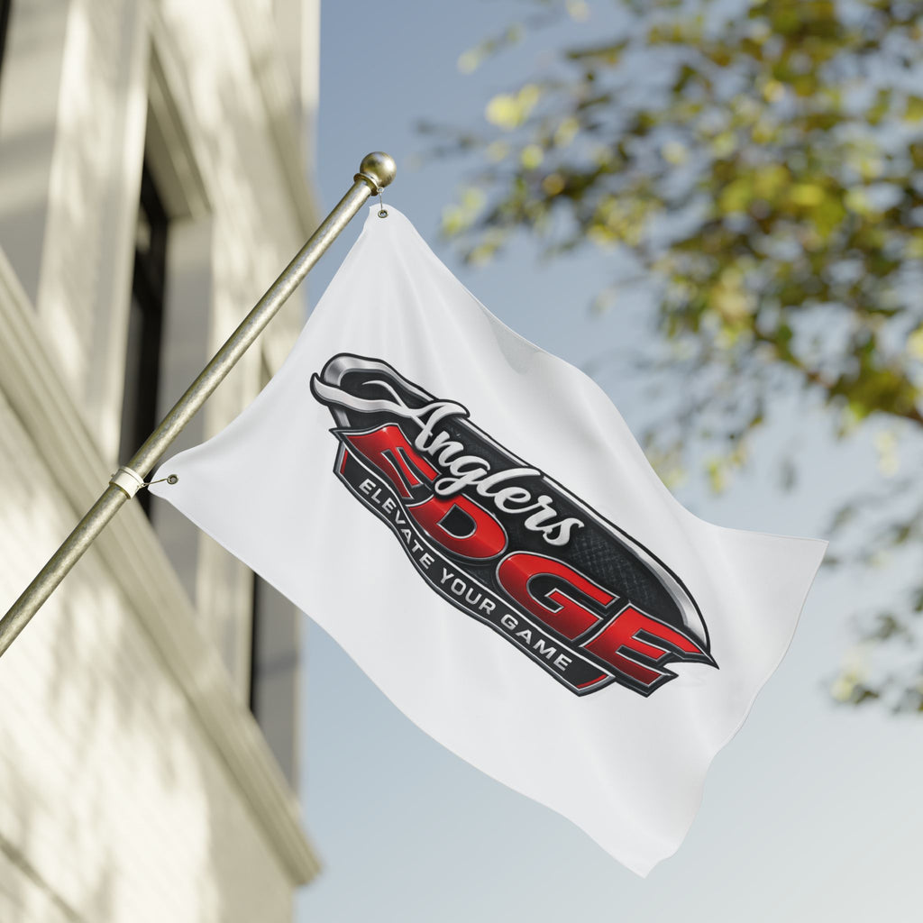 Anglers Edge Double-Sided Flag – Elevate Your Game Fishing Banner