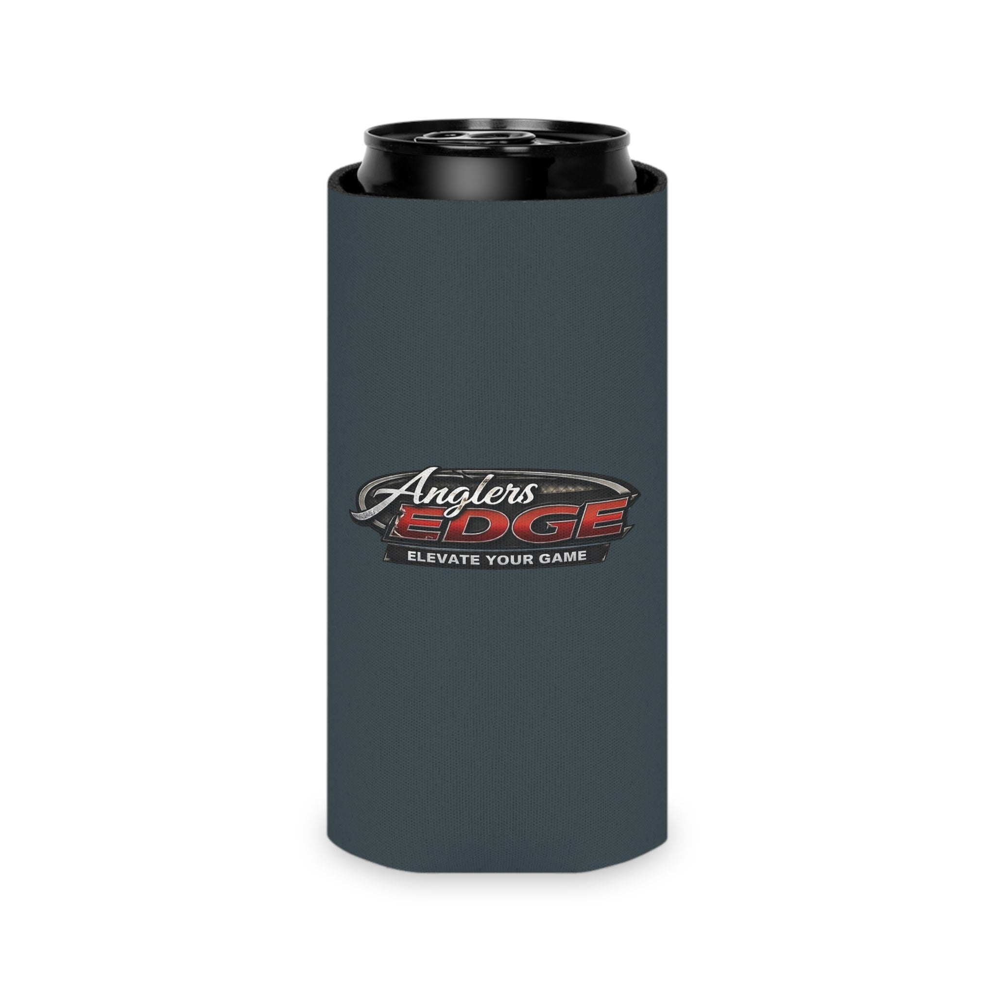 Can Cooler — Anglers Edge 'Elevate Your Game' Fishing Logo Koozie