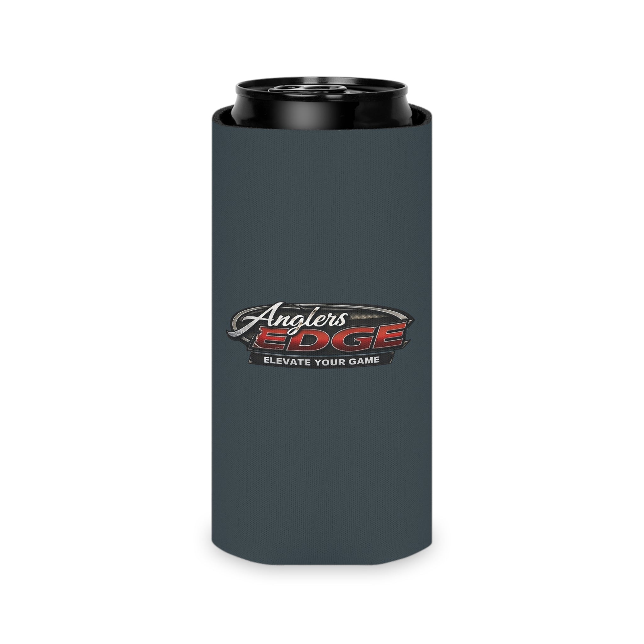 Can Cooler — Anglers Edge 'Elevate Your Game' Fishing Logo Koozie