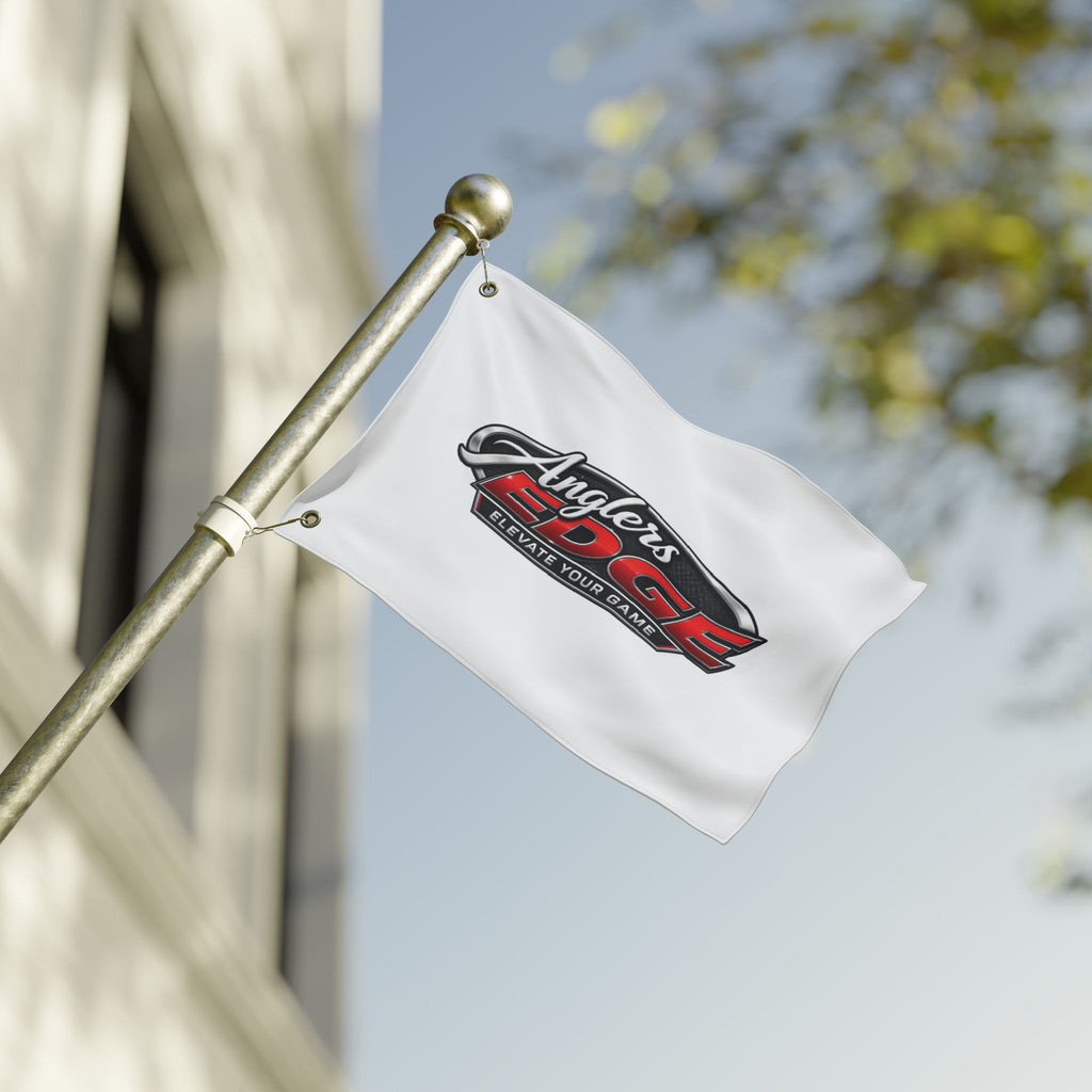Anglers Edge Double-Sided Flag – Elevate Your Game Fishing Banner