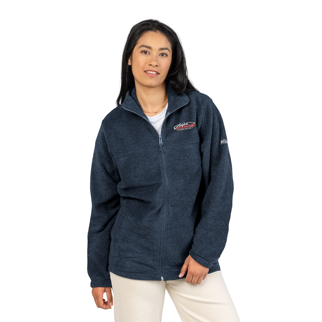 Anglers Edge Embroidered Columbia Fleece Jacket