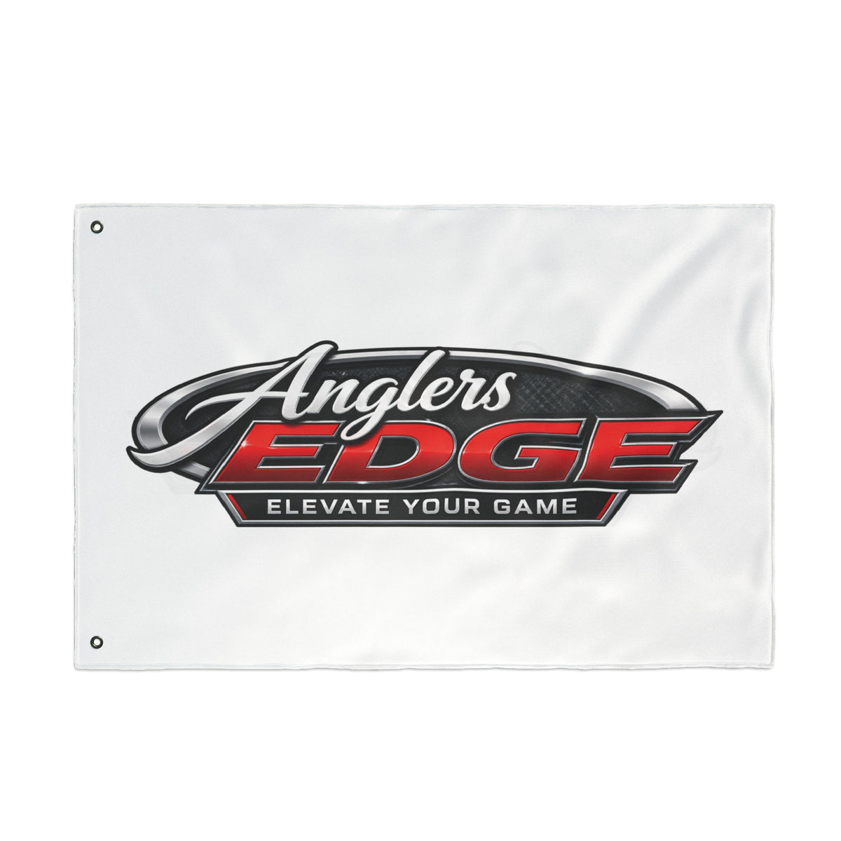 Anglers Edge Double-Sided Flag – Elevate Your Game Fishing Banner