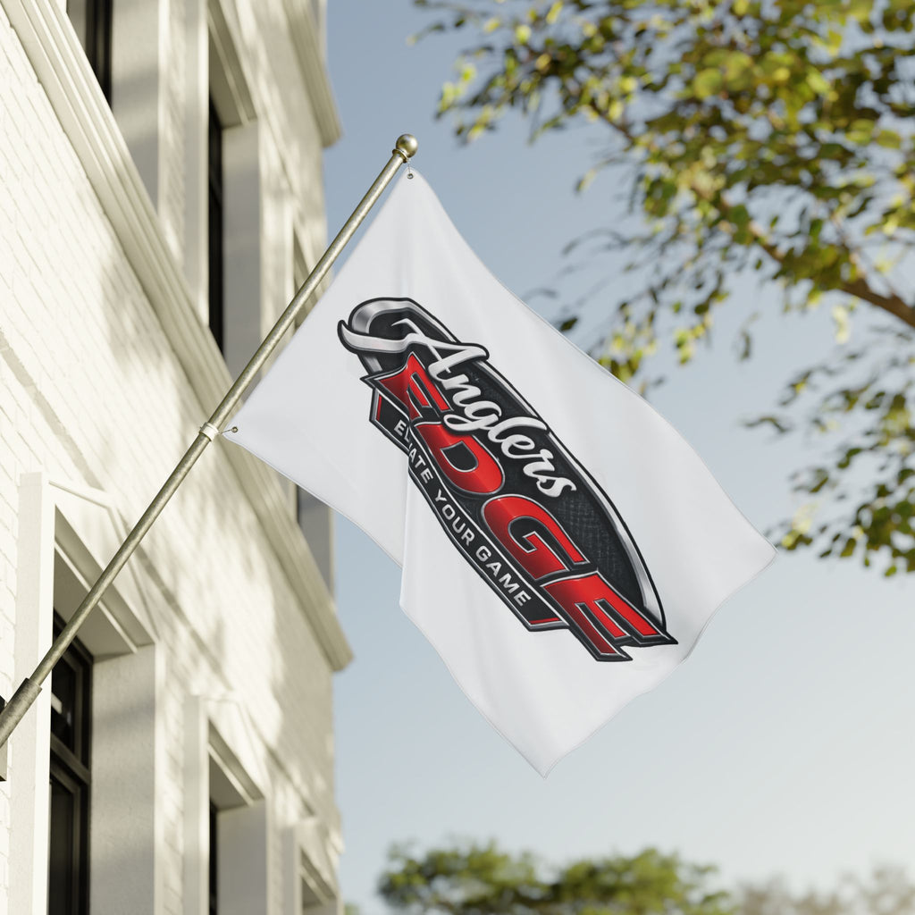 Anglers Edge Double-Sided Flag – Elevate Your Game Fishing Banner