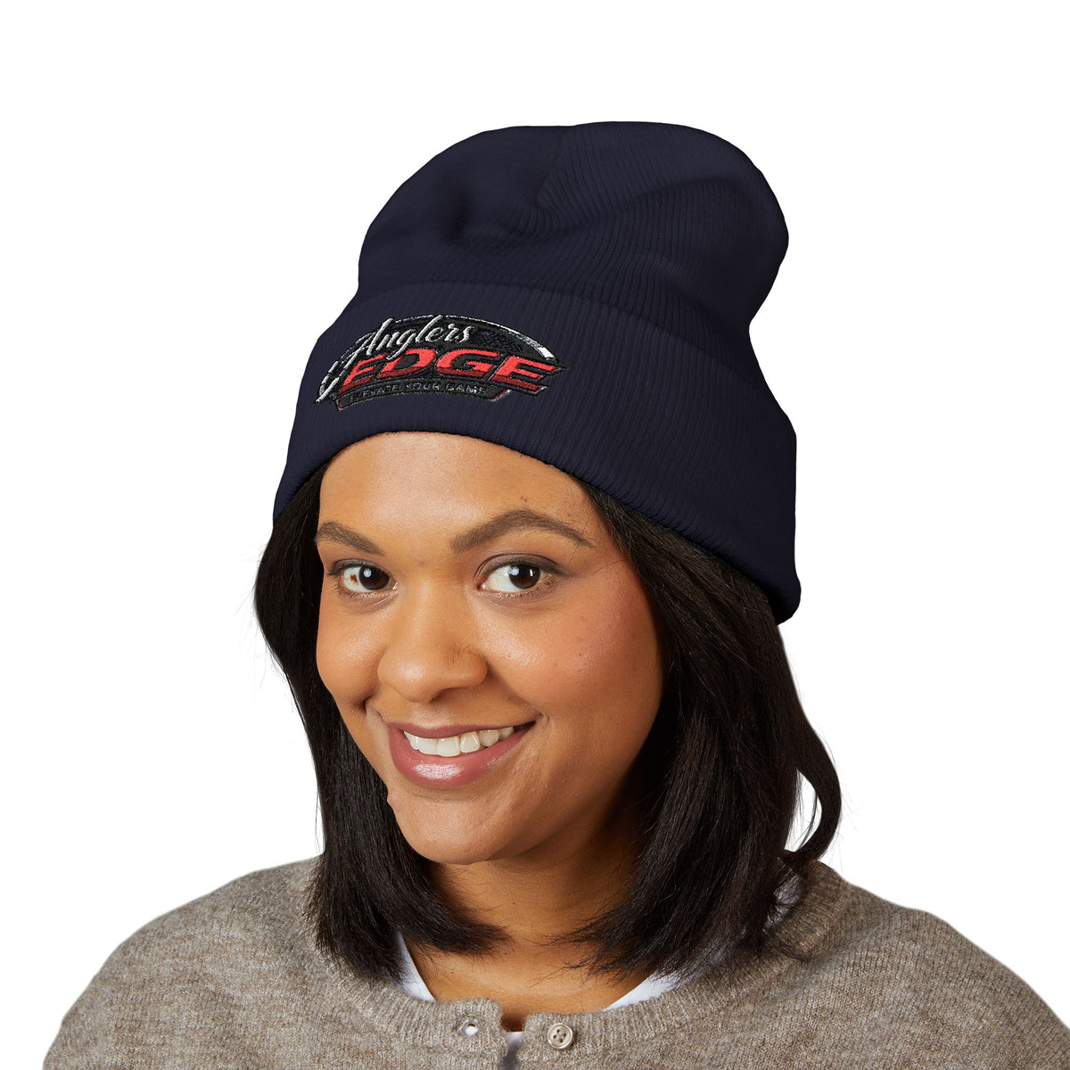 Anglers Edge Logo Embroidered Beanie