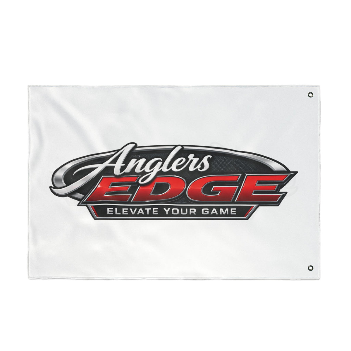 Anglers Edge Double-Sided Flag – Elevate Your Game Fishing Banner