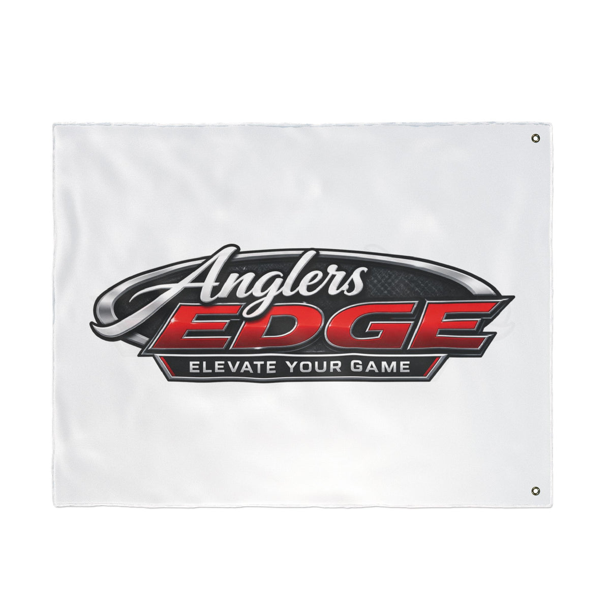Anglers Edge Double-Sided Flag – Elevate Your Game Fishing Banner