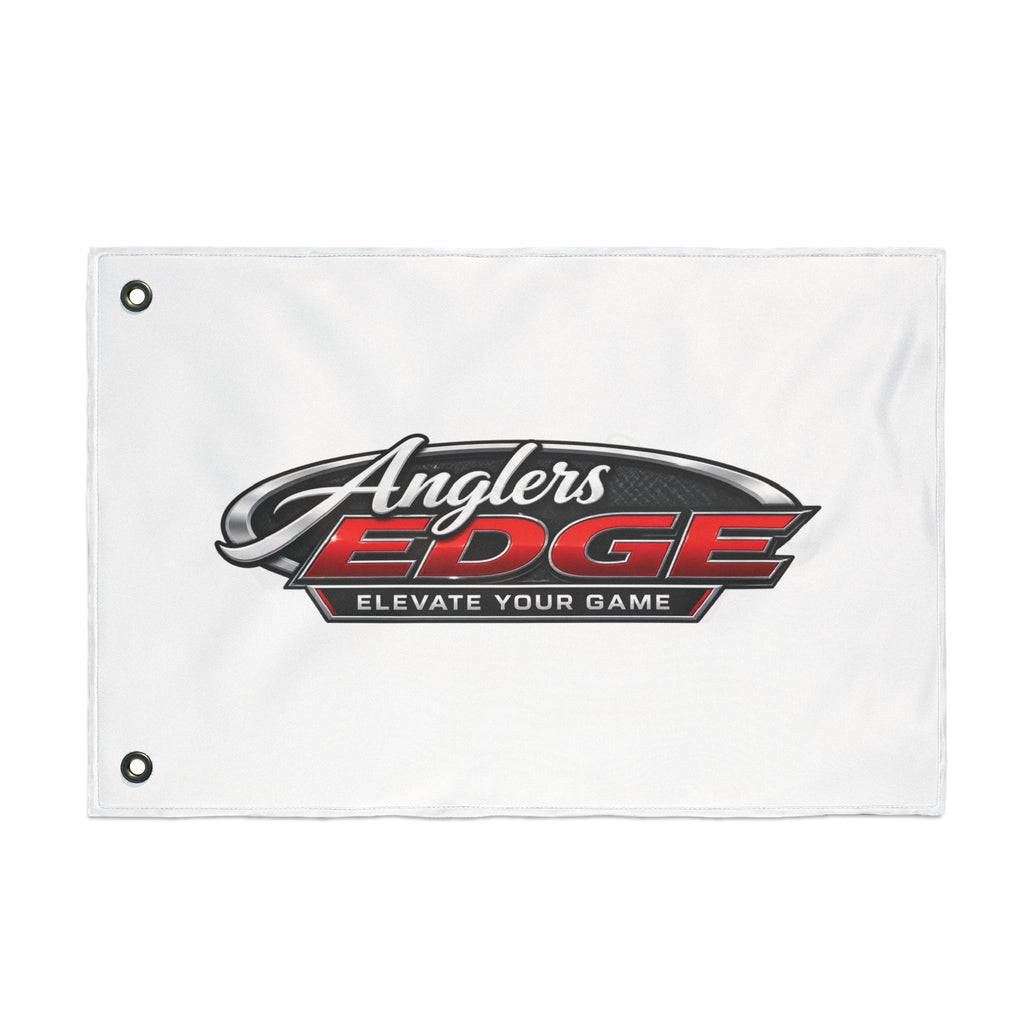 Anglers Edge Double-Sided Flag – Elevate Your Game Fishing Banner