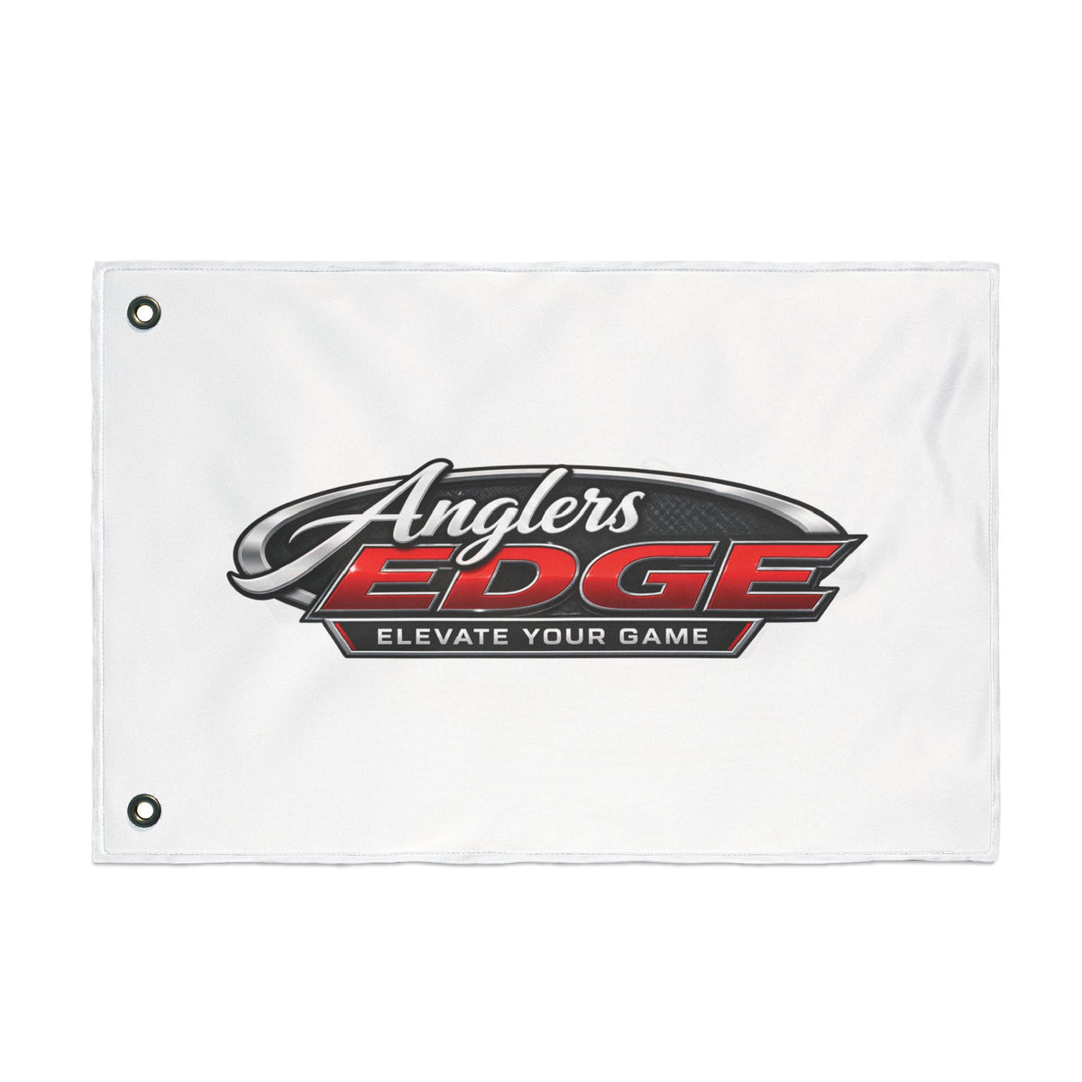 Anglers Edge Double-Sided Flag – Elevate Your Game Fishing Banner